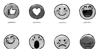 Social media like love and emojis Photo by i Stock